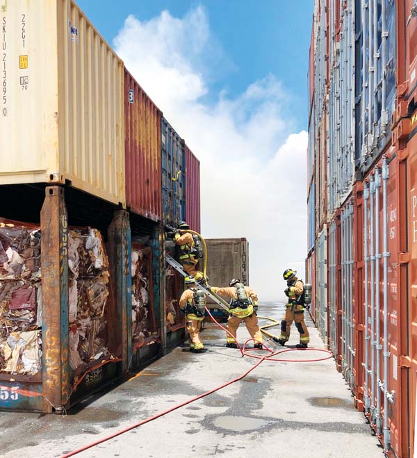 Kahului fire chars containers, contents News, Sports, Jobs Maui News